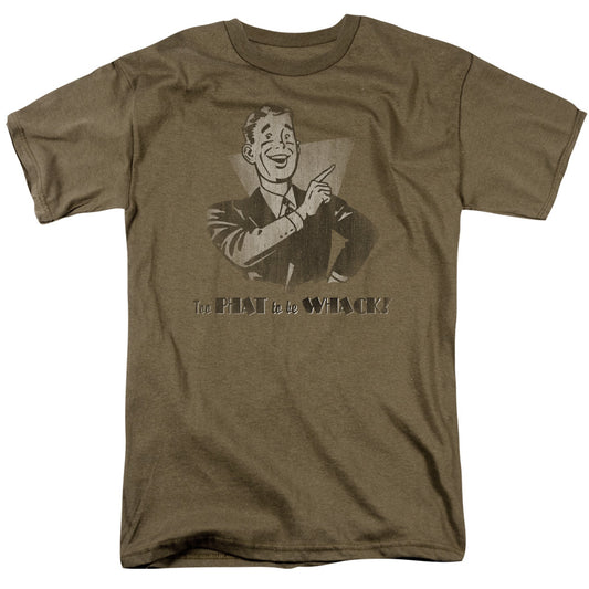 Too Phat To Be Whack - Short Sleeve Adult 18 - 1 - Safari Green T-shirt