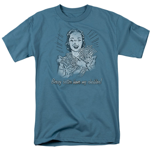 Beezy Better Have My Cheddar - Short Sleeve Adult 18 - 1 - Slate T-shirt