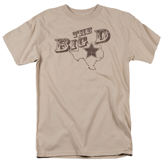 The Big D - Short Sleeve Adult 18 - 1 - Sand T-shirt