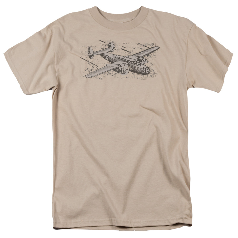 Airplane - Short Sleeve Adult 18 - 1 - Sand T-shirt