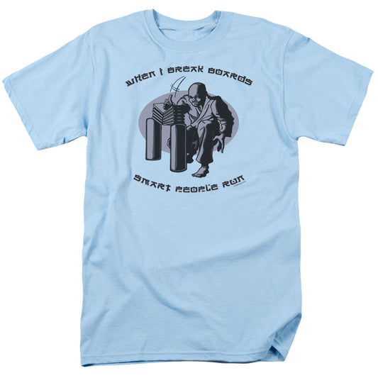 When I Break Boards - Short Sleeve Adult 18 - 1 - Light Blue T-shirt