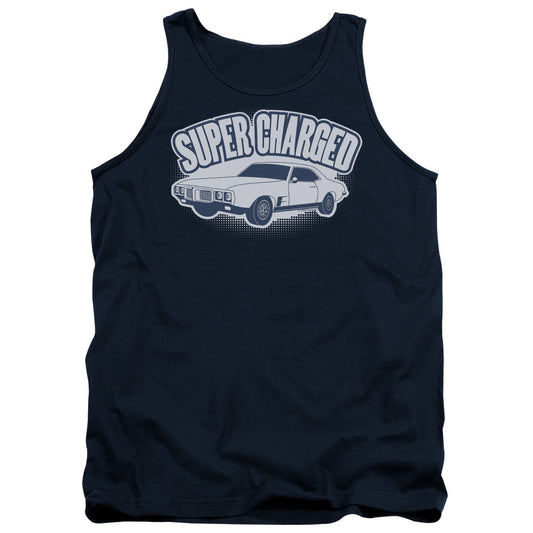 Super Charged - Adult Tank - Navy