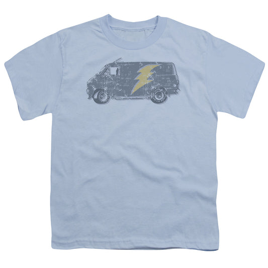 Lightening Van - Short Sleeve Youth 18 - 1 - Light Blue T-shirt