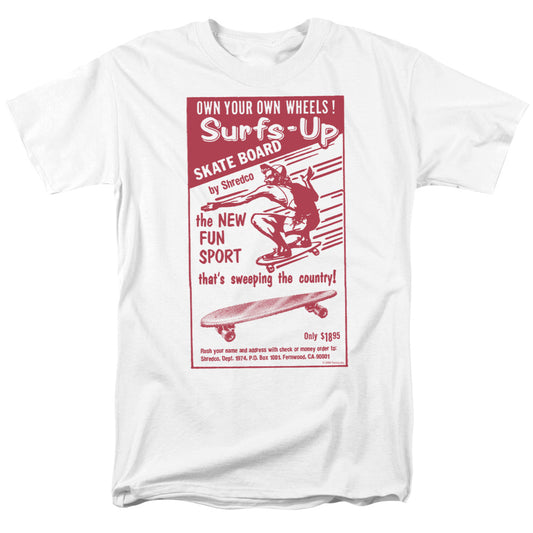 Surfs Up - Short Sleeve Adult 18 - 1 - White T-shirt