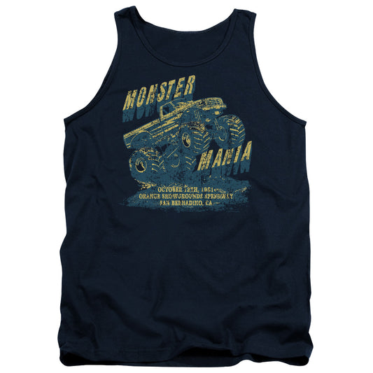 Monster Mania - Adult Tank - Navy