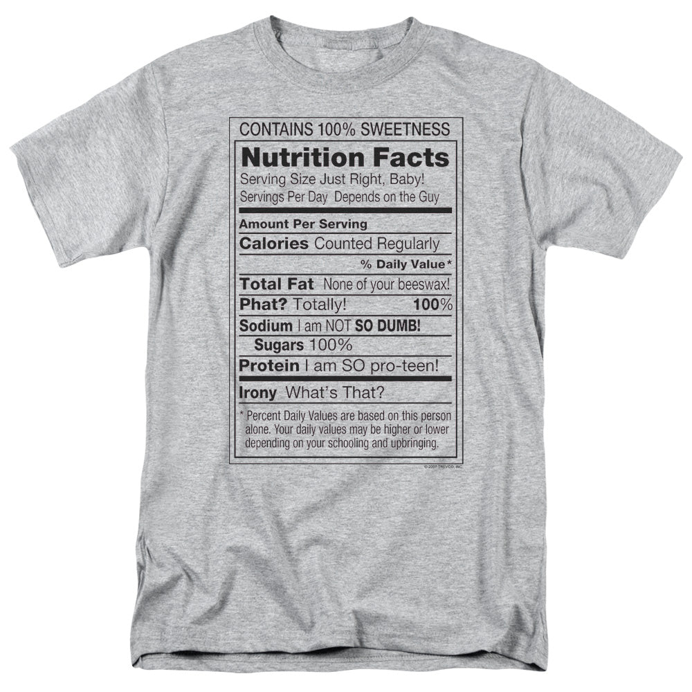 100% Sweetness - Short Sleeve Adult 18 - 1 - Athletic Heather T-shirt