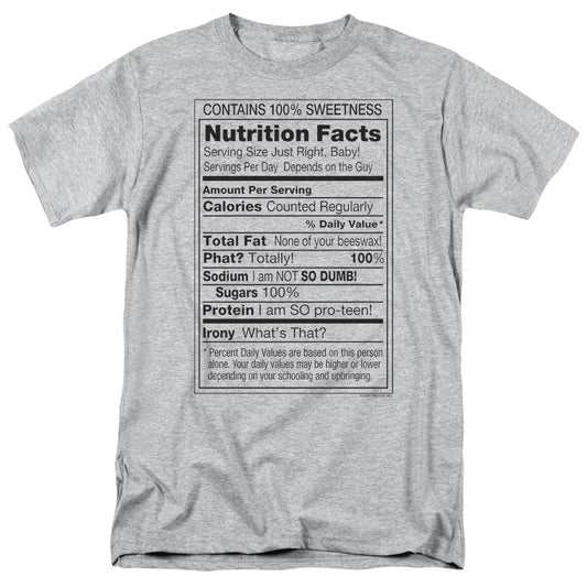 100% Sweetness - Short Sleeve Adult 18 - 1 - Athletic Heather T-shirt