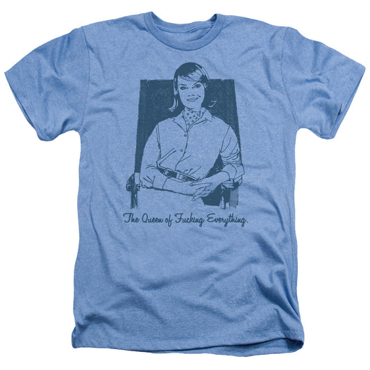 Queen Of Everything - Adult Heather - Light Blue