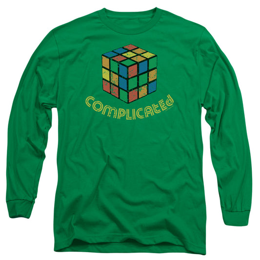 Complicated - Long Sleeve Adult 18 - 1 - Kelly Green T-shirt