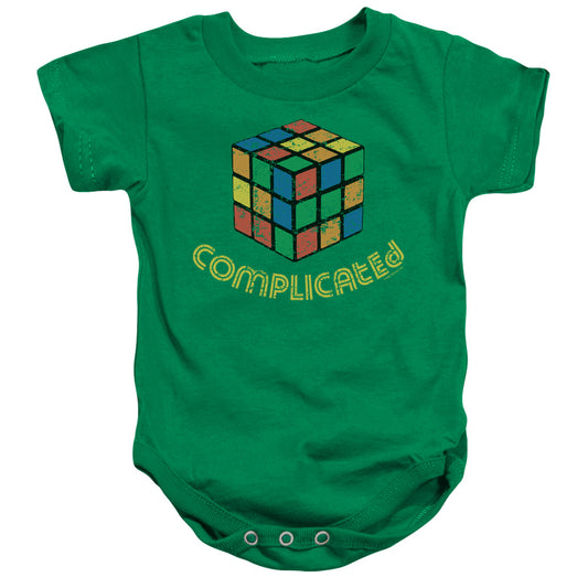 Complicated - Infant Snapsuit - Kelly Green