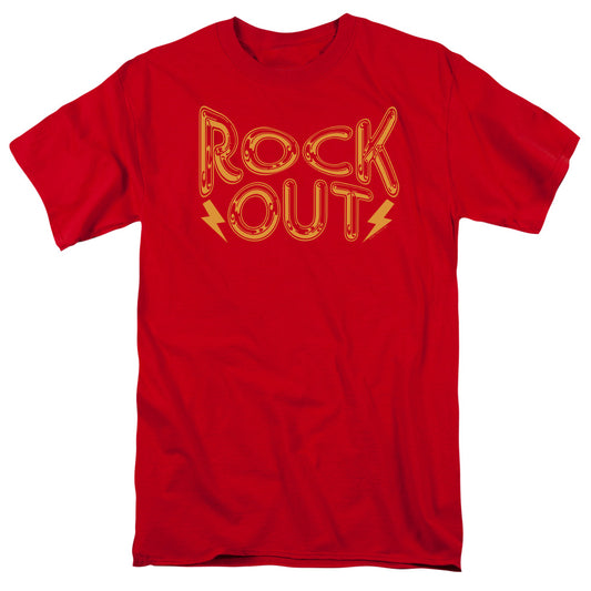 Rock Out - Short Sleeve Adult 18 - 1 - Red T-shirt