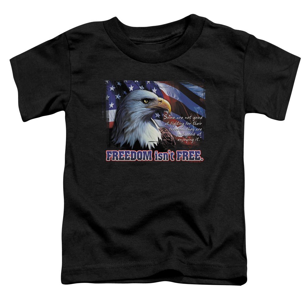 Freedom Isnt Free - Short Sleeve Toddler Tee - Black T-shirt