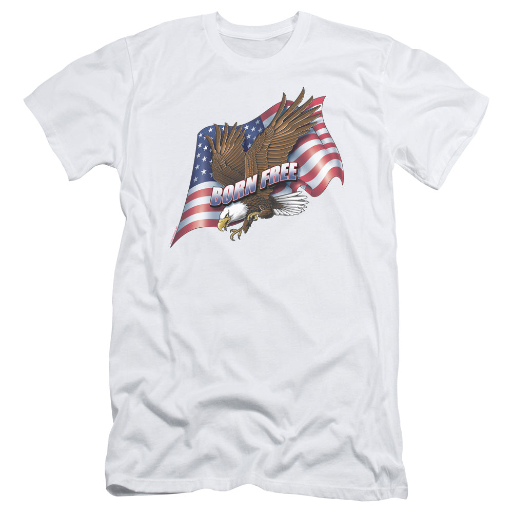 Born Free - Short Sleeve Adult 30 - 1 - White T-shirt