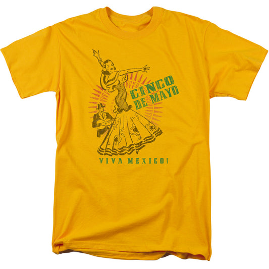 Senorita - Short Sleeve Adult 18 - 1 - Gold T-shirt