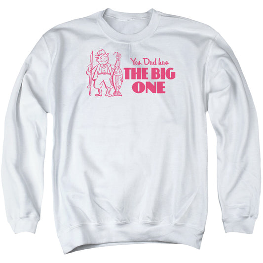 The Big One - Adult Crewneck Sweatshirt - White