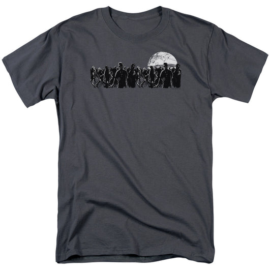 Zombie Moon - Short Sleeve Adult 18 - 1 - Charcoal T-shirt