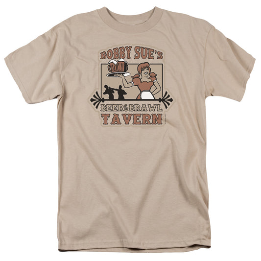 Bobby Sues - Short Sleeve Adult 18 - 1 - Sand T-shirt