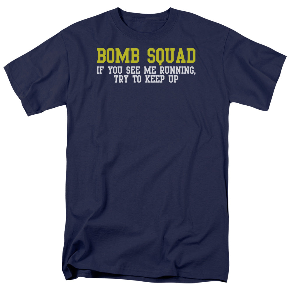 Bomb Squad - Short Sleeve Adult 18 - 1 - Navy T-shirt