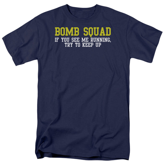 Bomb Squad - Short Sleeve Adult 18 - 1 - Navy T-shirt