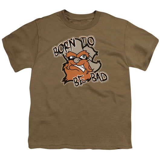 Born To Be Bad - Short Sleeve Youth 18 - 1 - Safari Green T-shirt