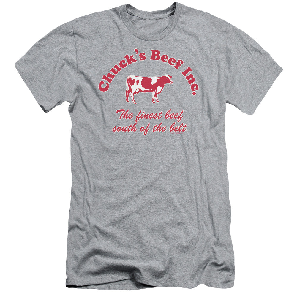 Chucks Beef - Short Sleeve Adult 30 - 1 - Athletic Heather T-shirt