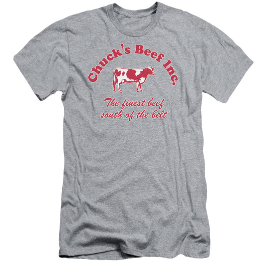 Chucks Beef - Short Sleeve Adult 30 - 1 - Athletic Heather T-shirt