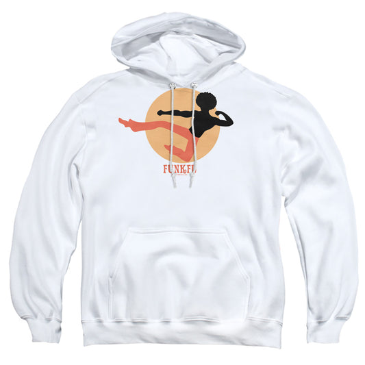 Funk Fu - Adult Pull-over Hoodie - White