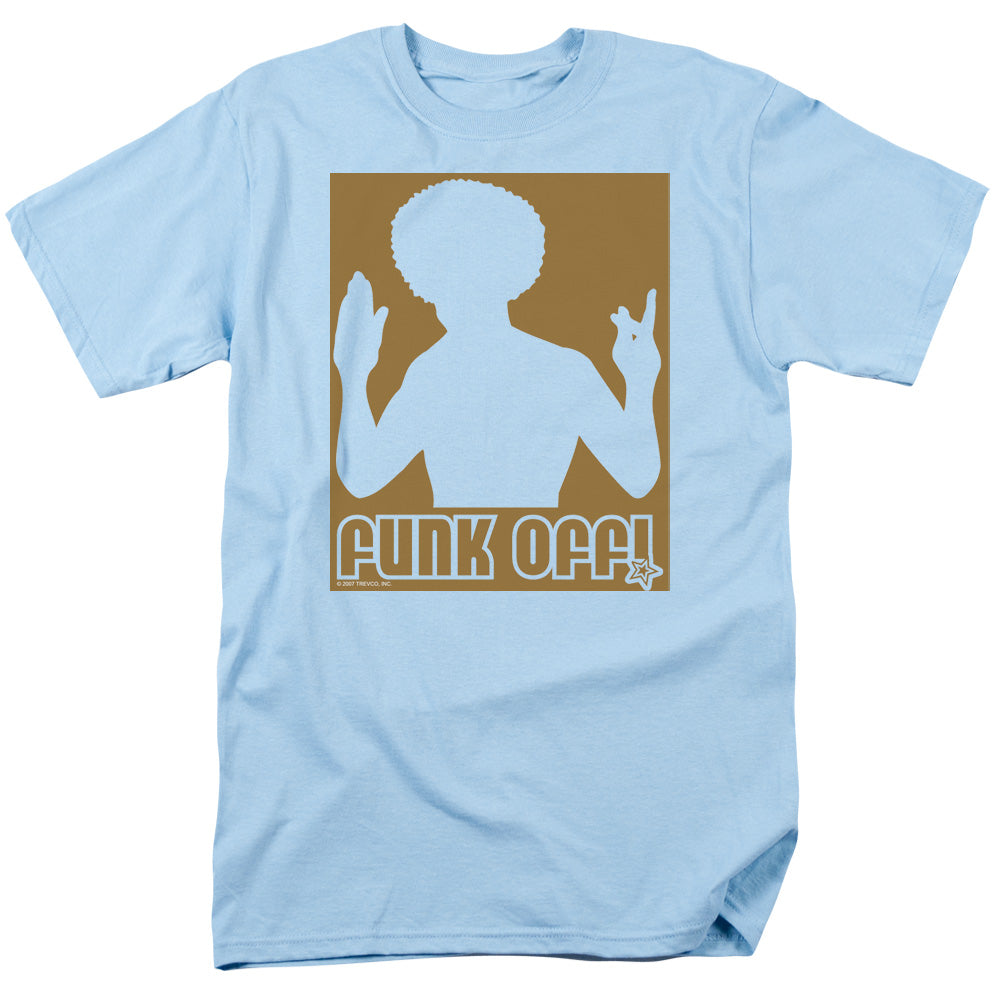 Funk Off - Short Sleeve Adult 18 - 1 - Light Blue T-shirt
