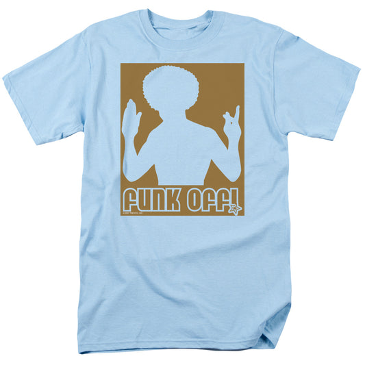 Funk Off - Short Sleeve Adult 18 - 1 - Light Blue T-shirt