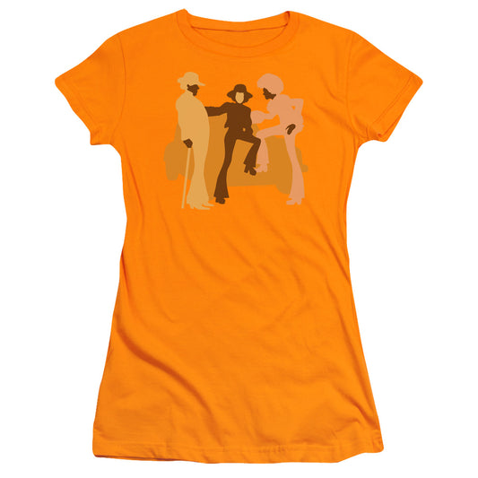 Pimpin - Short Sleeve Junior Sheer - Orange T-shirt