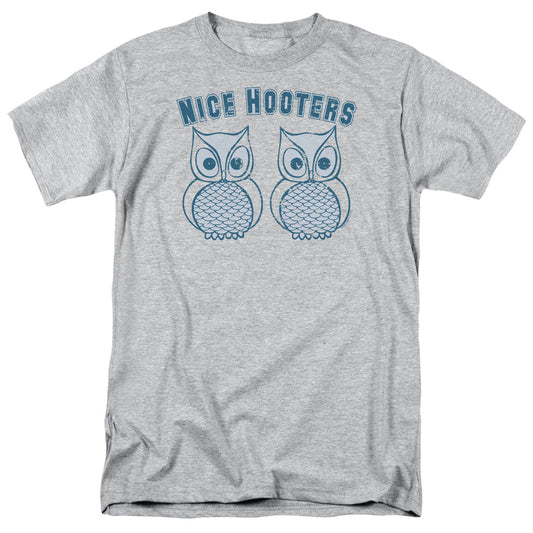 Nice Hooters - Short Sleeve Adult 18 - 1 - Athletic Heather T-shirt