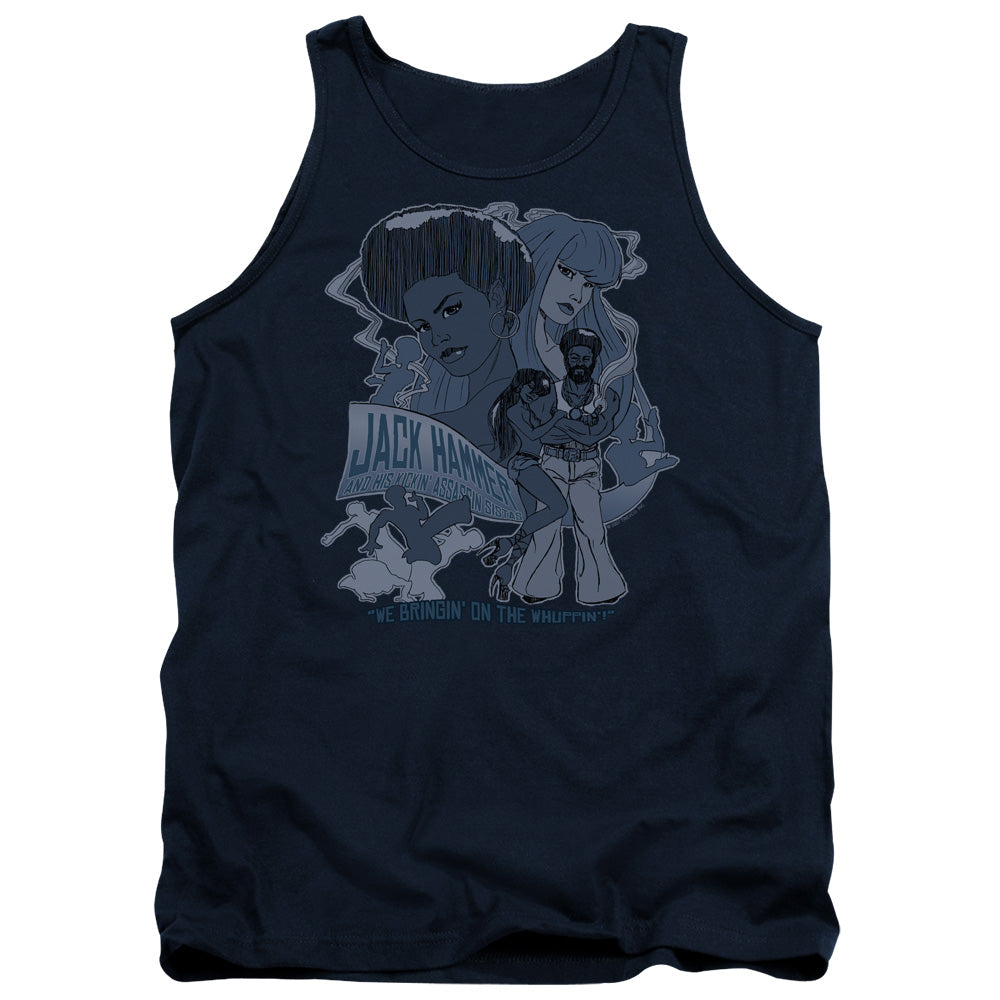 Jack Hammer - Adult Tank - Navy