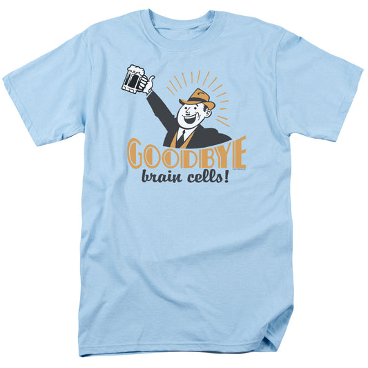 Goodbye Brain Cells - Short Sleeve Adult 18 - 1 - Light Blue T-shirt