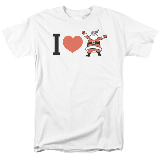 I Heart Santa - Short Sleeve Adult 18 - 1 - White T-shirt