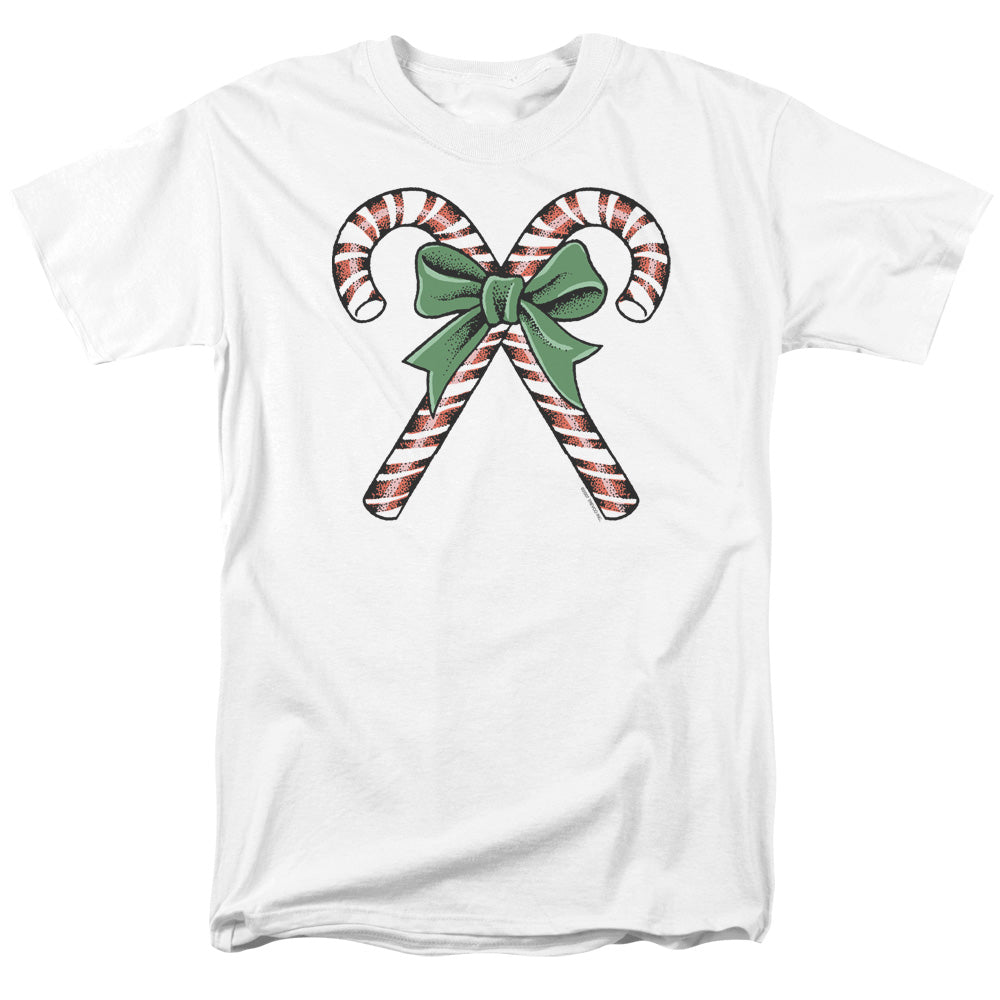 Candy Canes - Short Sleeve Adult 18 - 1 - White T-shirt