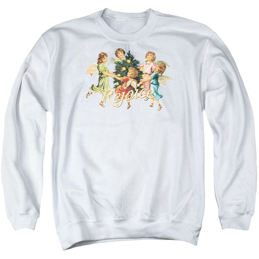 Rejoice - Adult Crewneck Sweatshirt - White