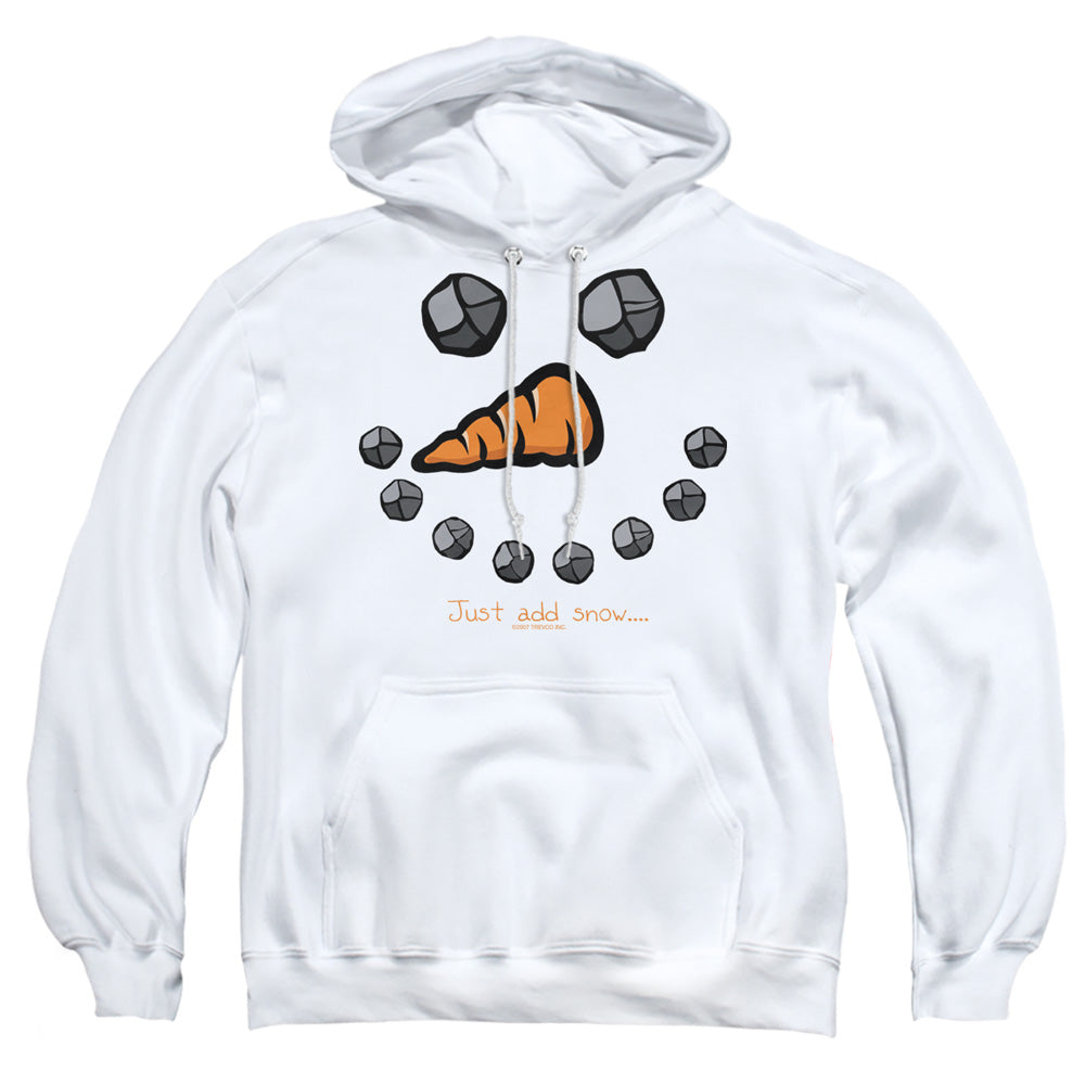 Just Add Snow - Adult Pull-over Hoodie - White