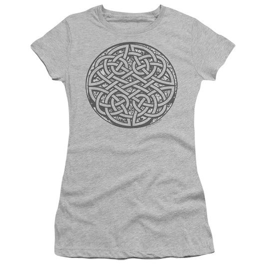 Celtic Knot - Short Sleeve Junior Sheer - Athletic Heather T-shirt