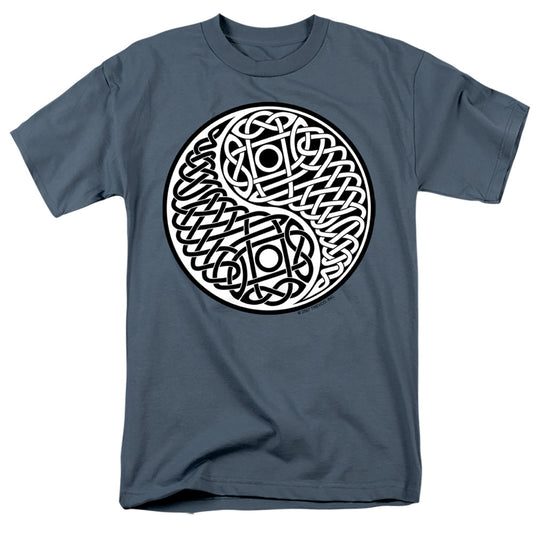 Celtic Ying Yang - Short Sleeve Adult 18 - 1 - Slate T-shirt