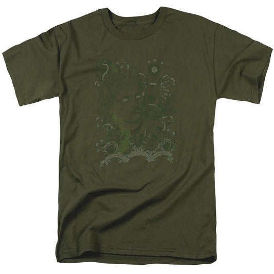 God Of Music - Short Sleeve Adult 18 - 1 - Military Green T-shirt