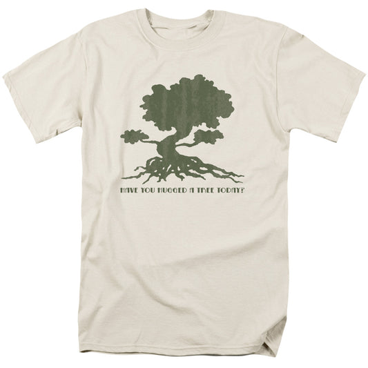 Tree Hugger - Short Sleeve Adult 18 - 1 - Cream T-shirt