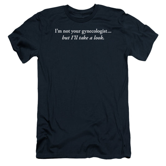 Gynecologist - Short Sleeve Adult 30 - 1 - Navy T-shirt