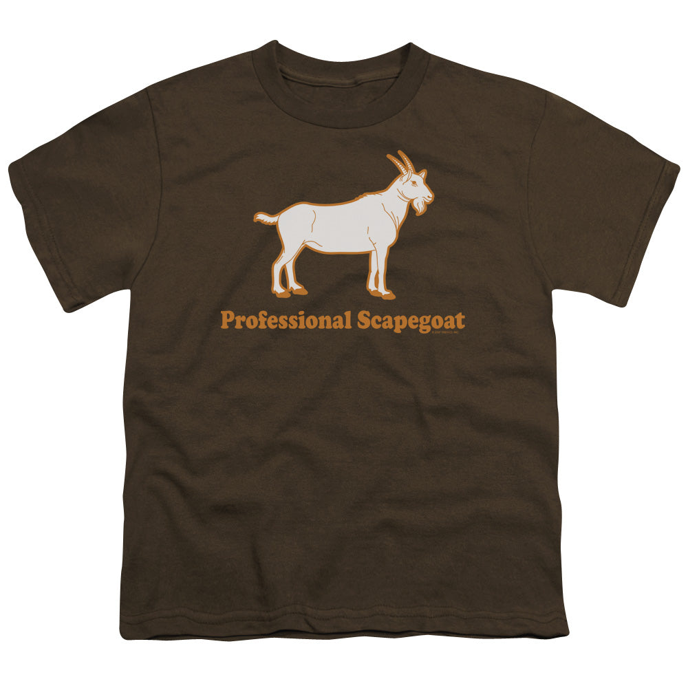 Professional Scapegoat - Short Sleeve Youth 18 - 1 - Coffee T-shirt