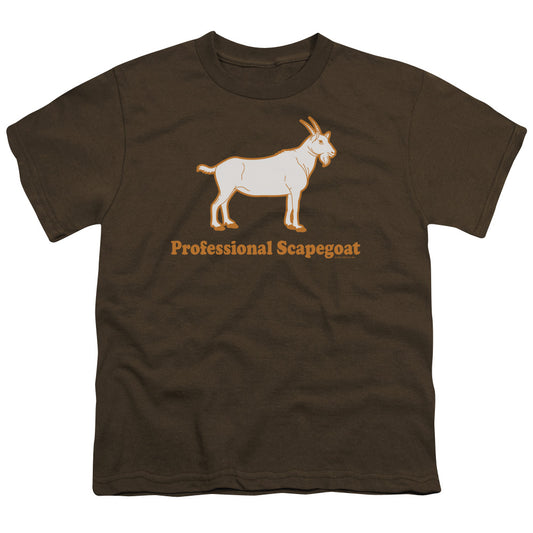 Professional Scapegoat - Short Sleeve Youth 18 - 1 - Coffee T-shirt