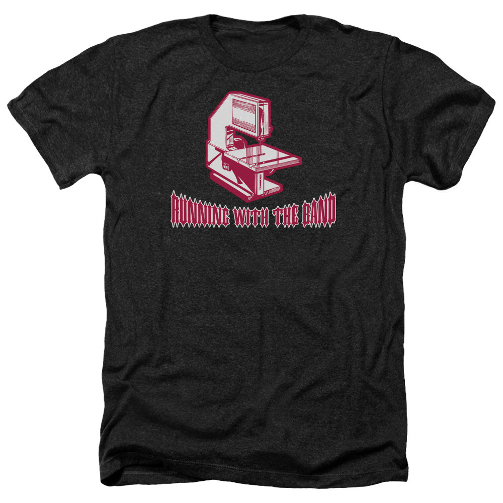 Running With The Band - Adult Heather-black