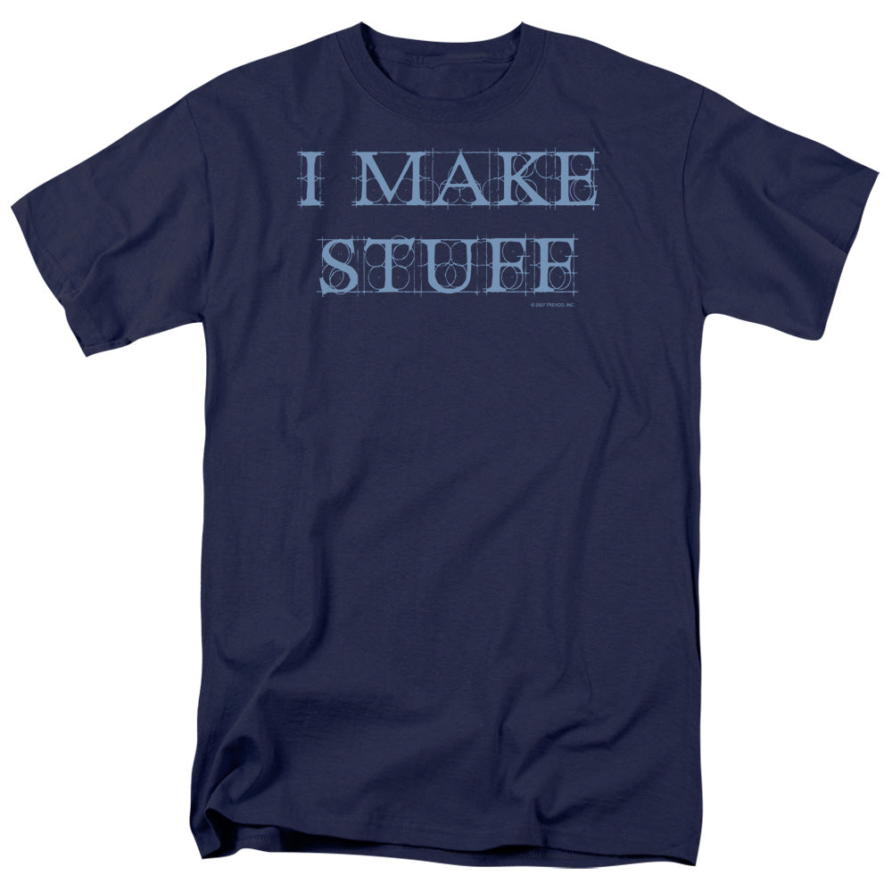 I Make Stuff - Short Sleeve Adult 18 - 1 - Navy T-shirt