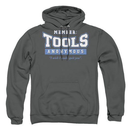 Tools Anonymous - Adult Pull-over Hoodie - Charcoal
