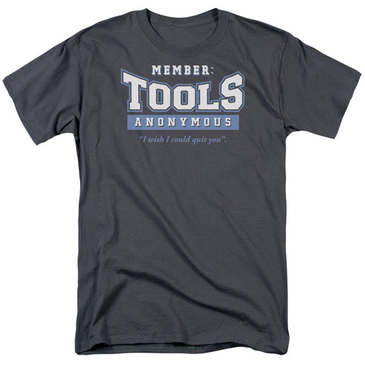 Tools Anonymous - Short Sleeve Adult 18 - 1 - Charcoal T-shirt