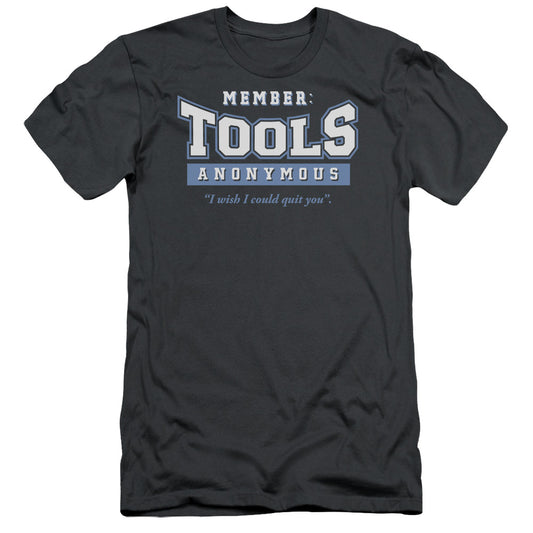 Tools Anonymous - Short Sleeve Adult 30 - 1 - Charcoal T-shirt