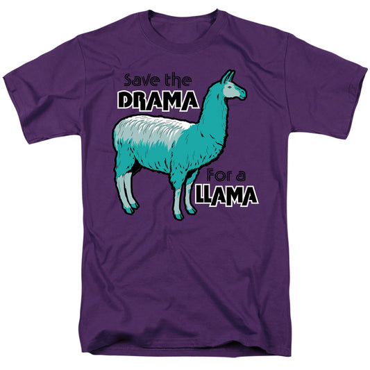Drama Llama - Short Sleeve Adult 18 - 1 - Purple T-shirt